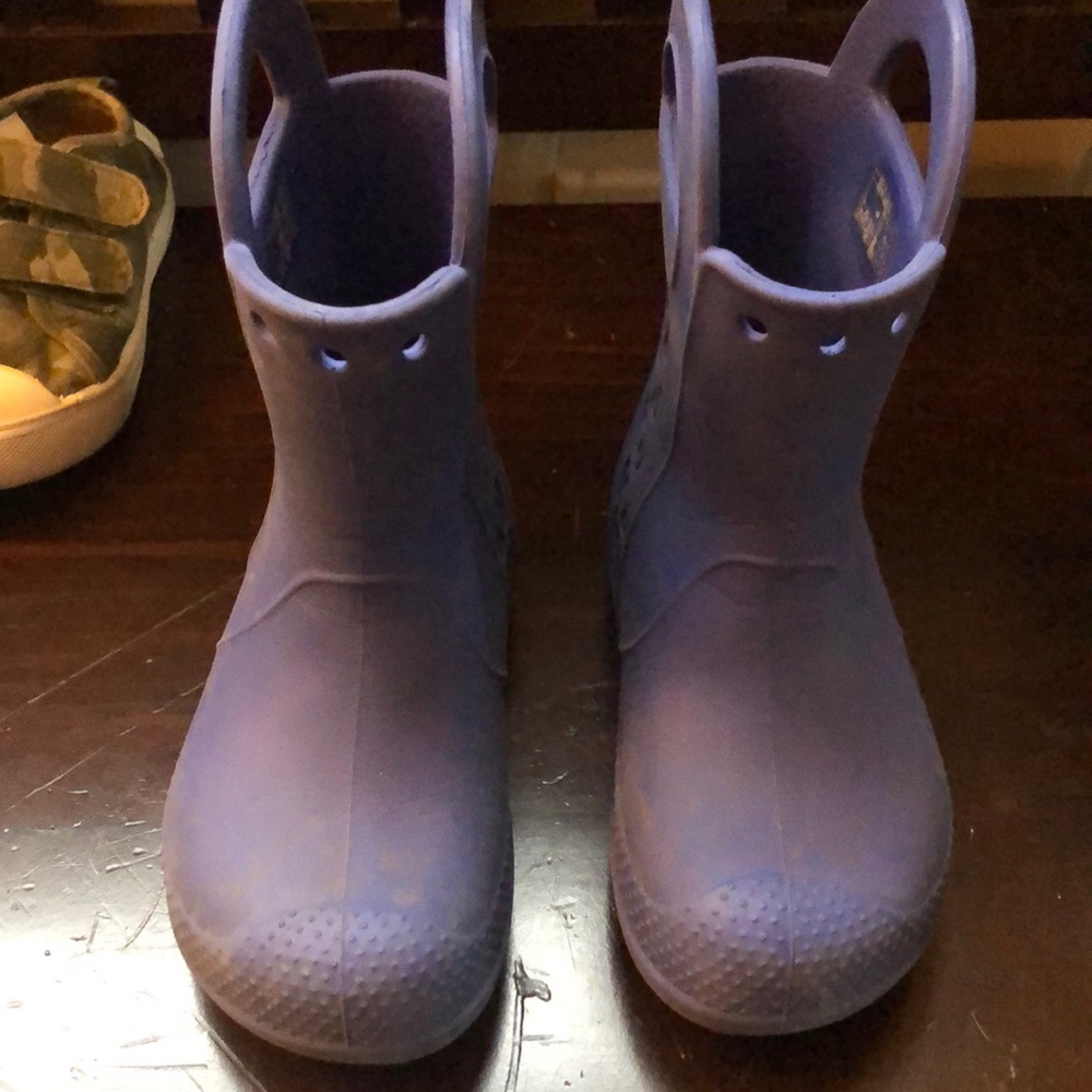 Boys Croc Handle It Boots